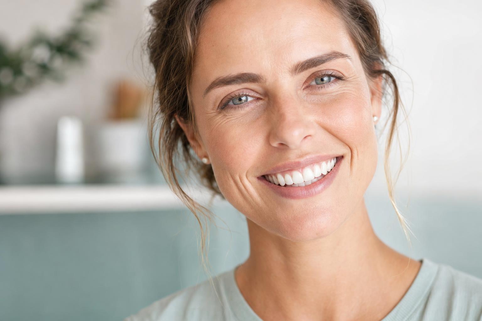 Smile after treatment