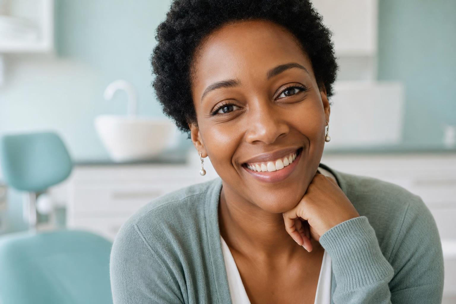 A healthy, natural smile